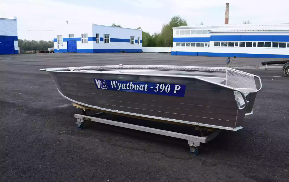 Алюминиевая лодка Wyatboat-390Р Увеличенный борт в Ростове-на-Дону