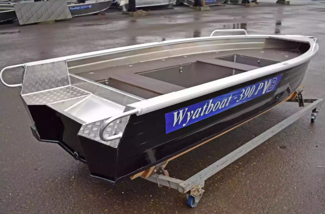 Алюминиевая лодка Wyatboat-390РМ в Ростове-на-Дону