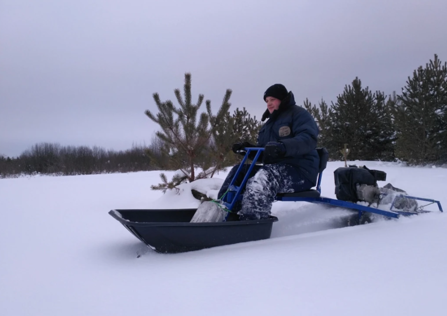 Мотобуксировщик толкач Альбатрос-XL8 с модулем. Без фары, склизы в Ростове-на-Дону