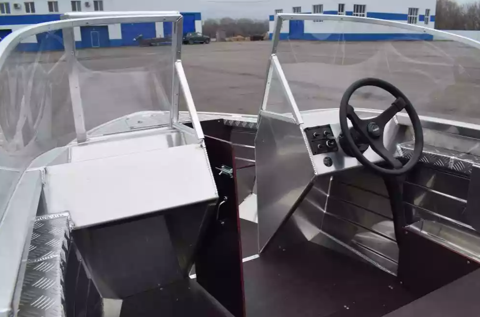 Алюминиевая лодка Wyatboat-390 DCM Увеличенный борт в Ростове-на-Дону