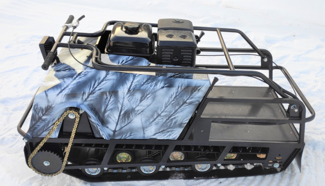 Мотобуксировщик Irondog (Железная собака) M500 15 Камуфляж Охотник в Ростове-на-Дону