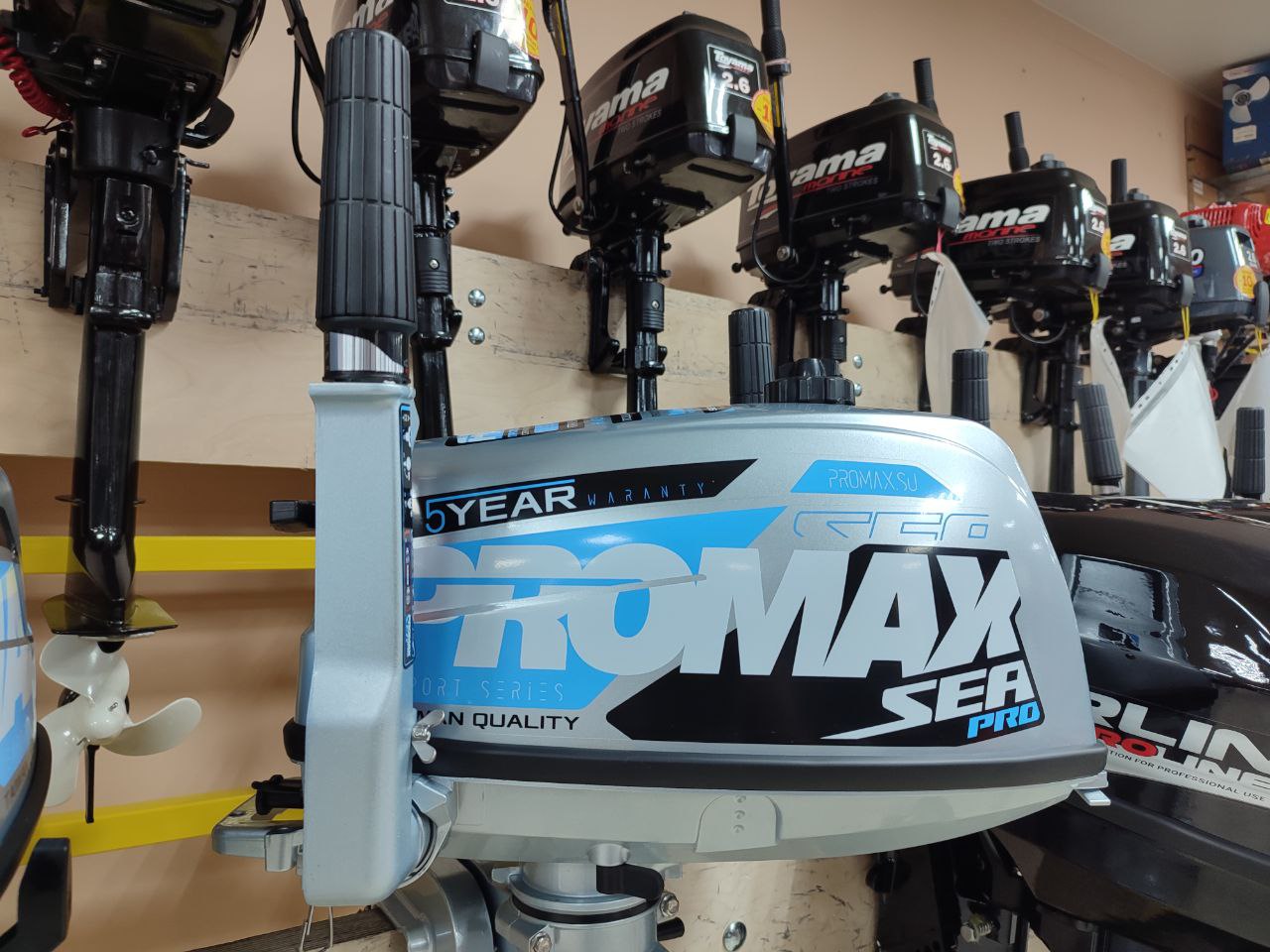 Лодочный мотор PROMAX SP5FHS (внешний бак 12 л) в Ростове-на-Дону