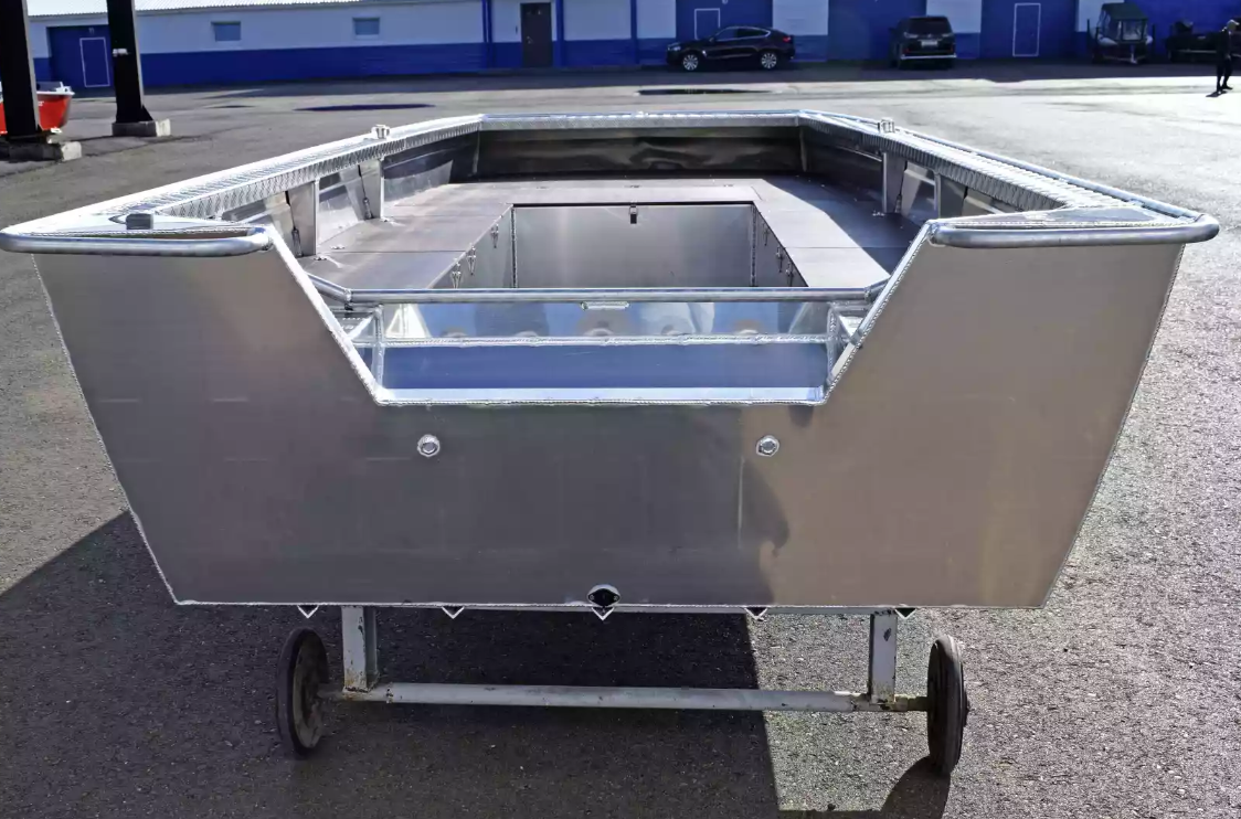 Алюминиевая лодка Wyatboat-490 Jonboat в Ростове-на-Дону