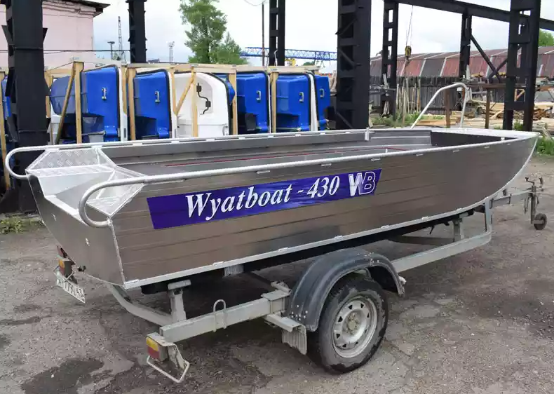 Алюминиевая лодка  Wyatboat-430 Master в Ростове-на-Дону