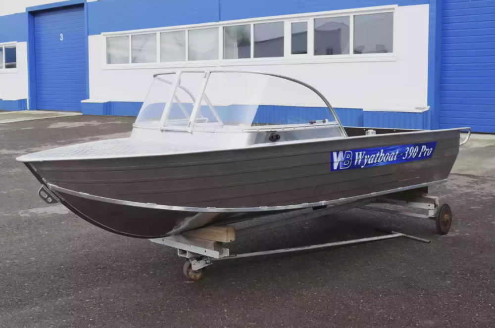 Алюминиевая лодка Wyatboat-390 Pro в Ростове-на-Дону