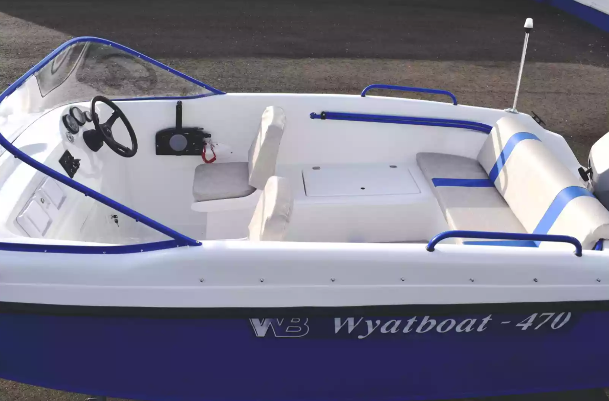 Комбинированный катер Wyatboat-470 в Ростове-на-Дону Комбинированный катер Wyatboat-470 в Ростове-на-Дону