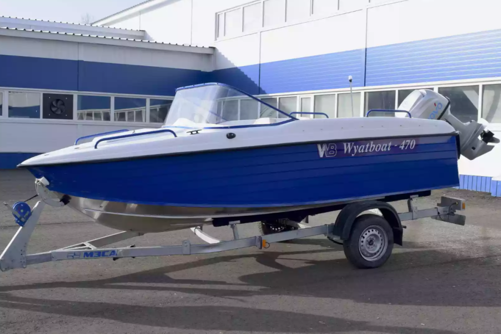 Комбинированный катер Wyatboat-470 в Ростове-на-Дону Комбинированный катер Wyatboat-470 в Ростове-на-Дону