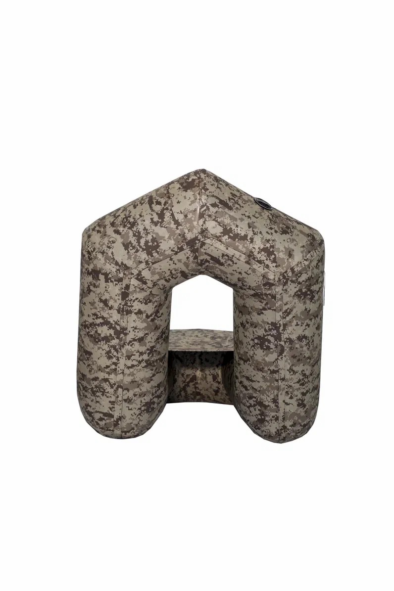 КРЕСЛО НАДУВНОЕ SMARINE, 85Х75 СМ, ПВХ, КОРИЧНЕВЫЙ ПИКСЕЛЬ в Ростове-на-Дону