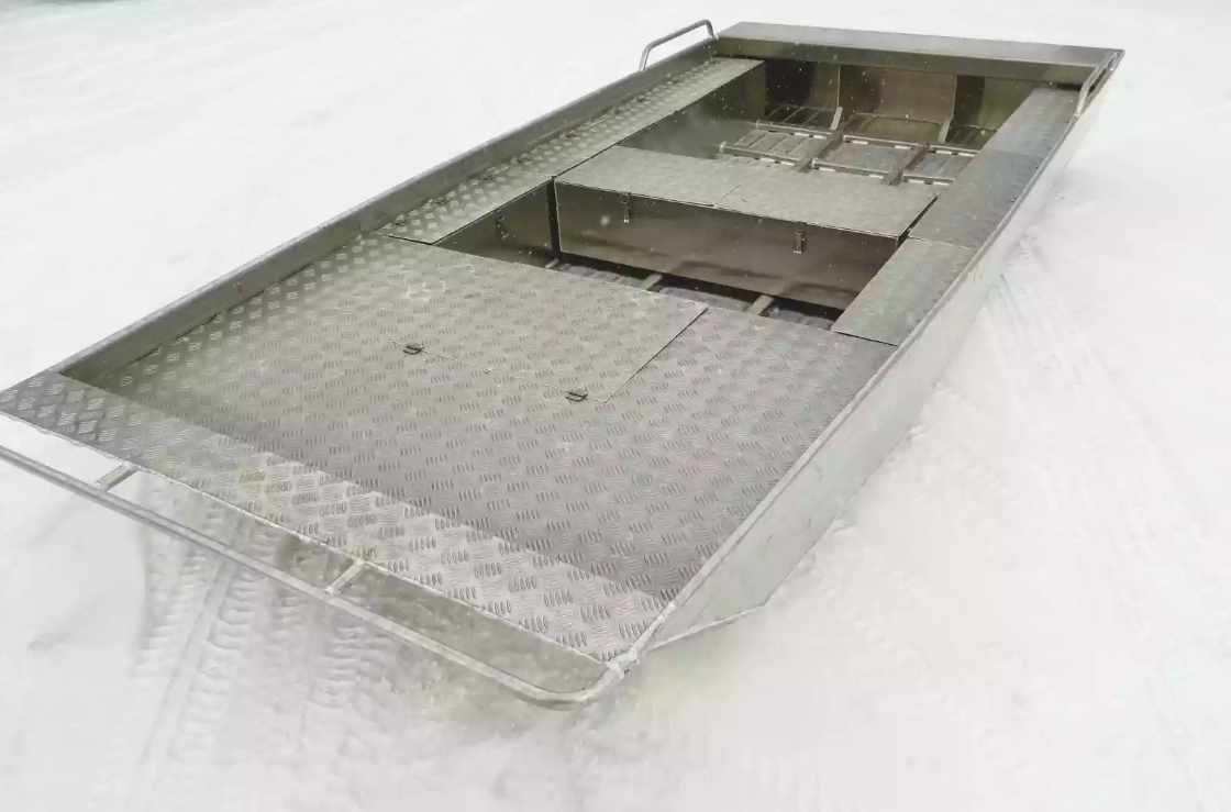 Алюминиевая лодка Wyatboat-390 Jonboat в Ростове-на-Дону