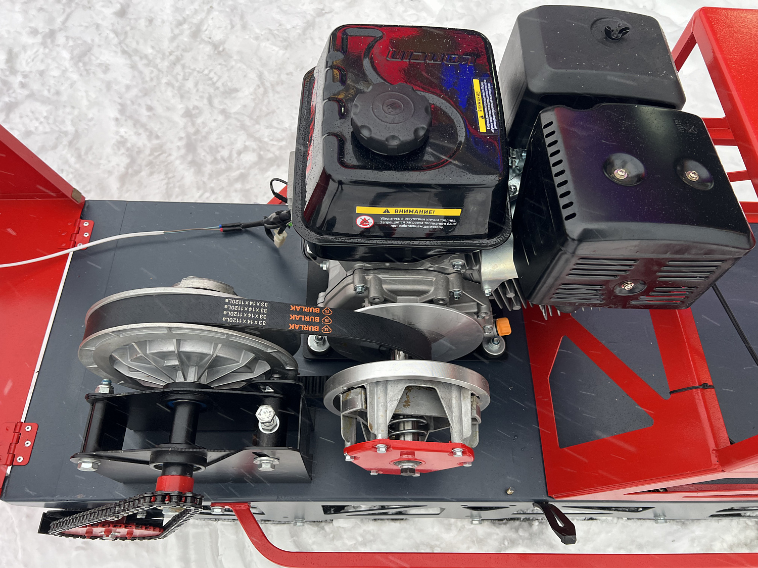 Мотобуксировщик EX-MOTO SNOWDOG S500 15л.с в Ростове-на-Дону