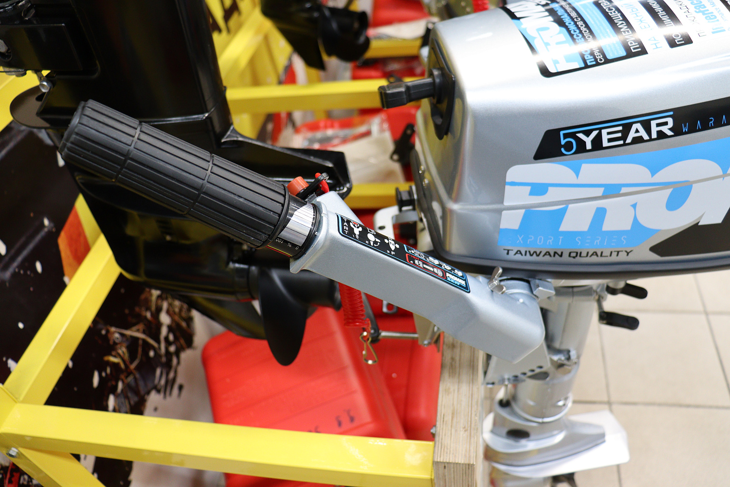 Лодочный мотор PROMAX SP5FHS (внешний бак 12 л) в Ростове-на-Дону