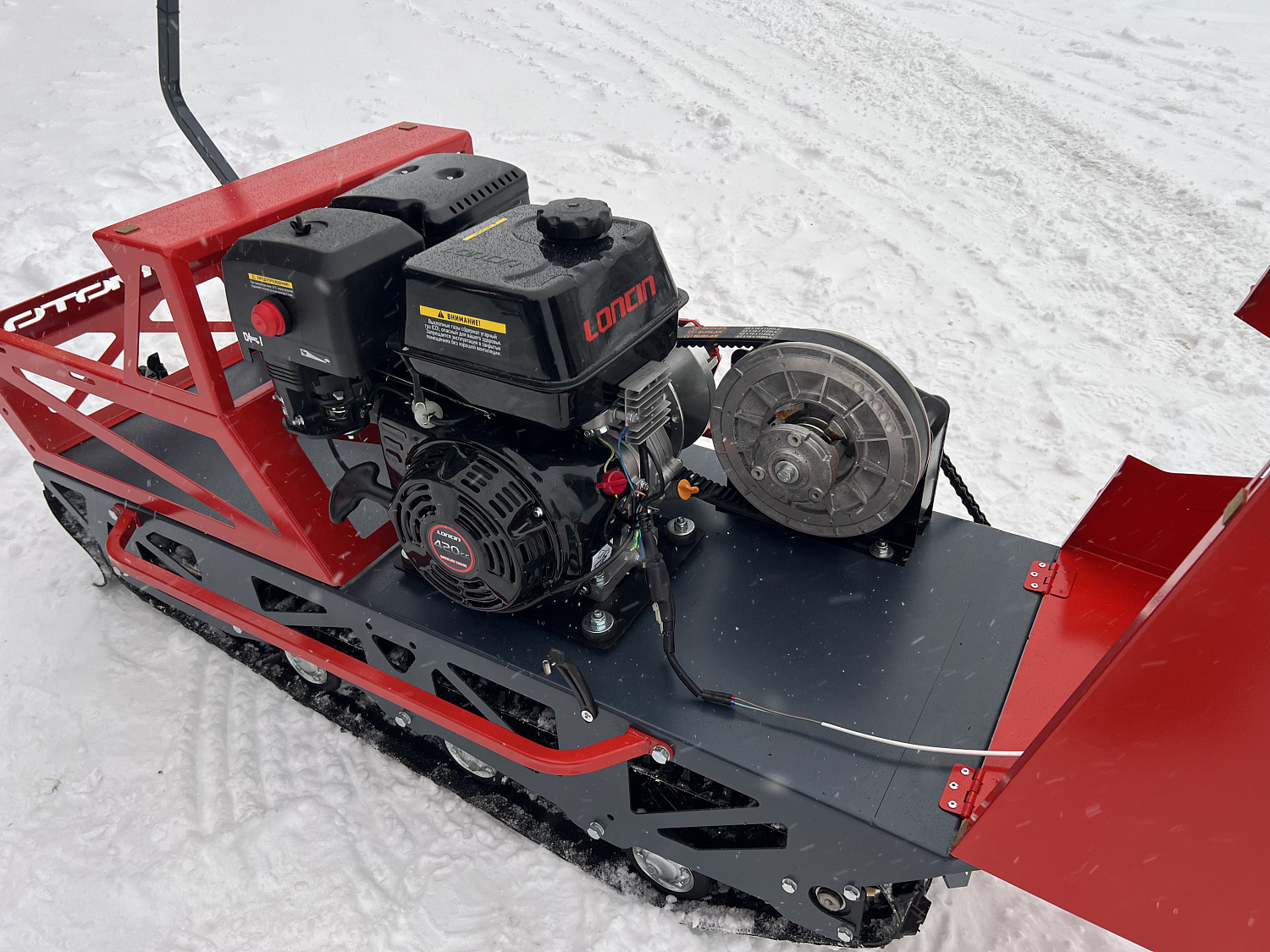 Мотобуксировщик EX-MOTO SNOWDOG S500 15л.с в Ростове-на-Дону