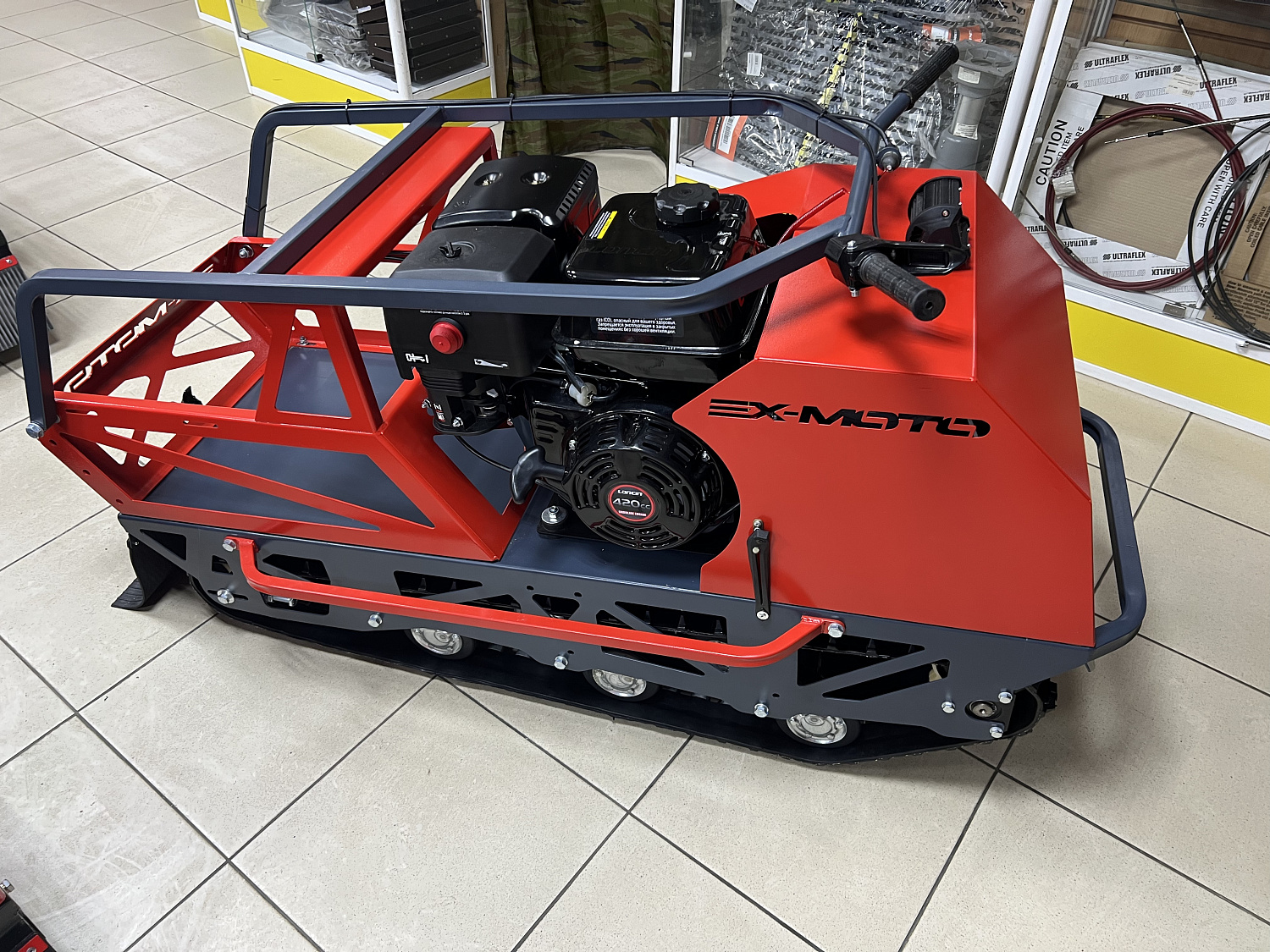 Мотобуксировщик EX-MOTO SNOWDOG S500 15л.с в Ростове-на-Дону