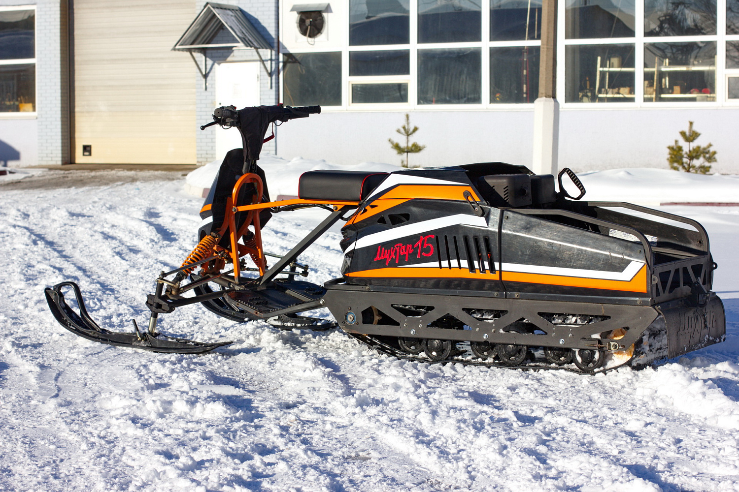 Мотобуксировщик IRBIS Мухтар 15 с лыжным модулем в комплекте в Ростове-на-Дону