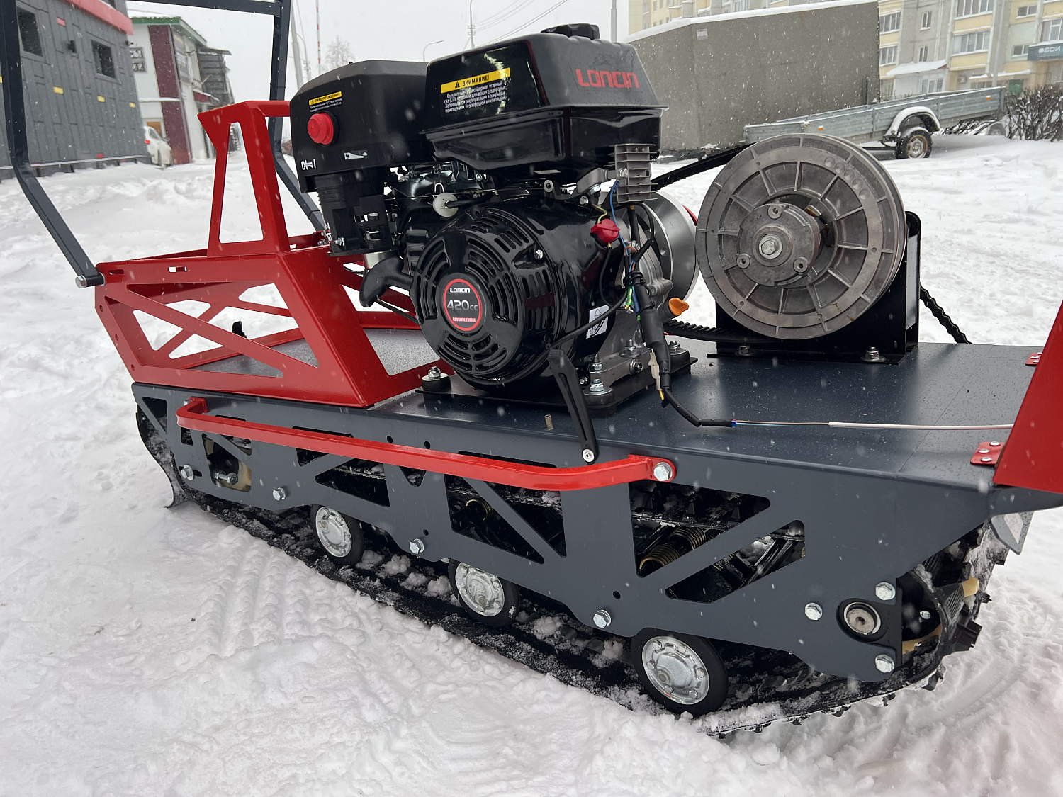 Мотобуксировщик EX-MOTO SNOWDOG S500 15л.с в Ростове-на-Дону