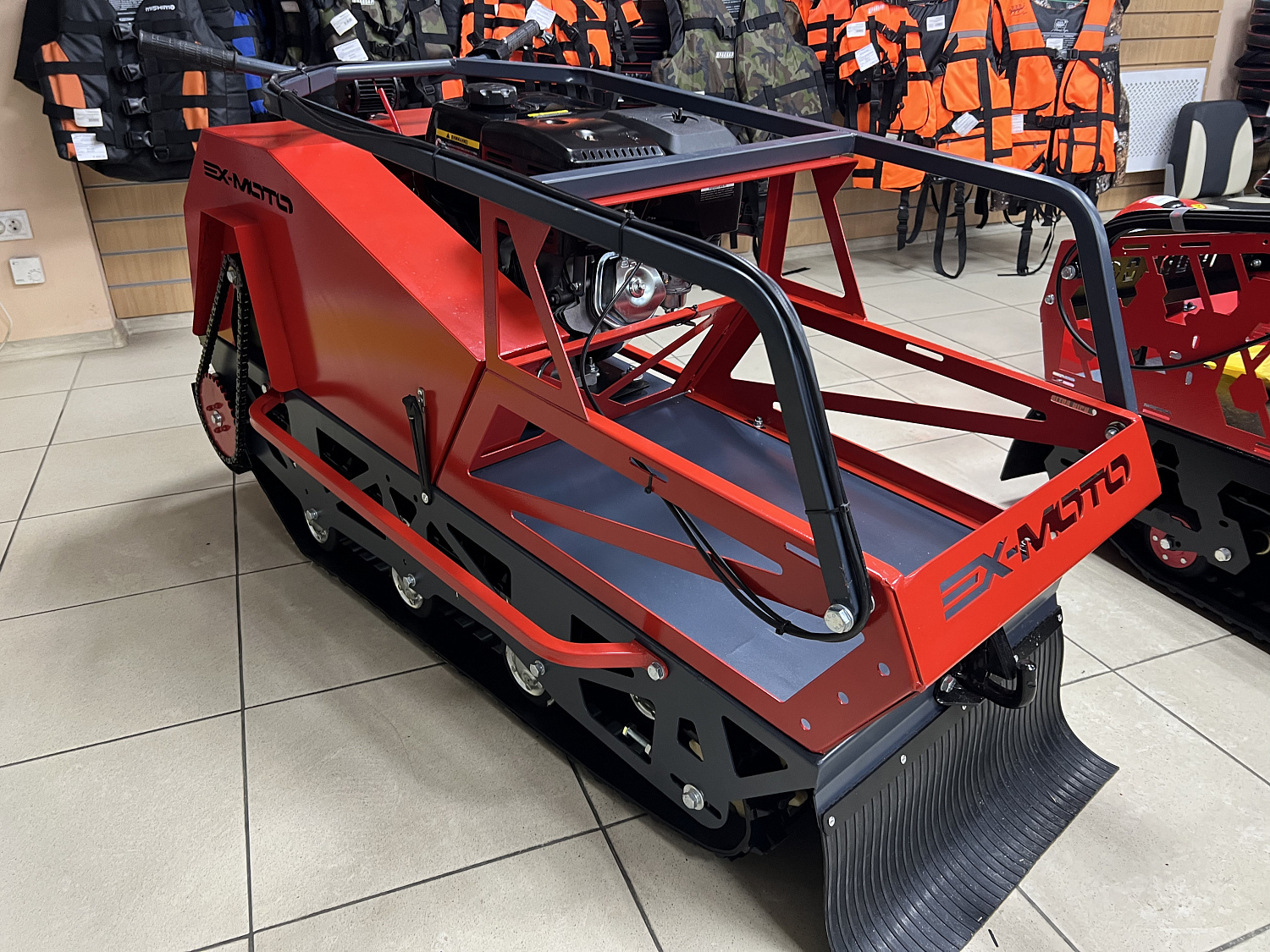 Мотобуксировщик EX-MOTO SNOWDOG S500 15л.с в Ростове-на-Дону