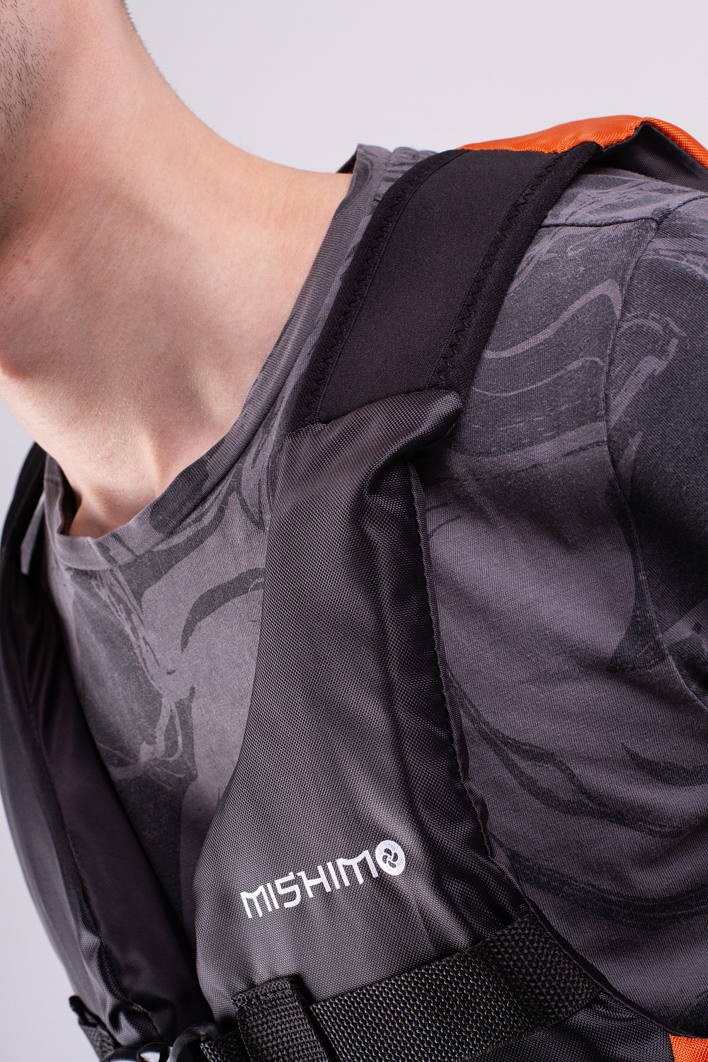 Жилет спасательный MISHIMO PRO Премиум качества Черно-оранжевый в Ростове-на-Дону