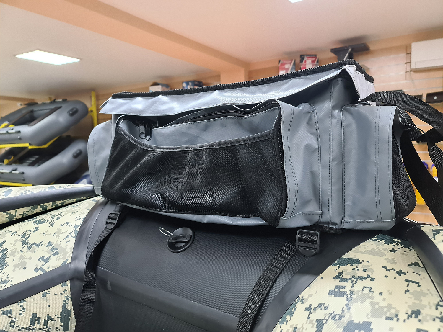 СУМКА ЛЮКС НА БАЛЛОН ДЛЯ ЛОДОК ПВХ 50Х25Х25 СМ в Ростове-на-Дону