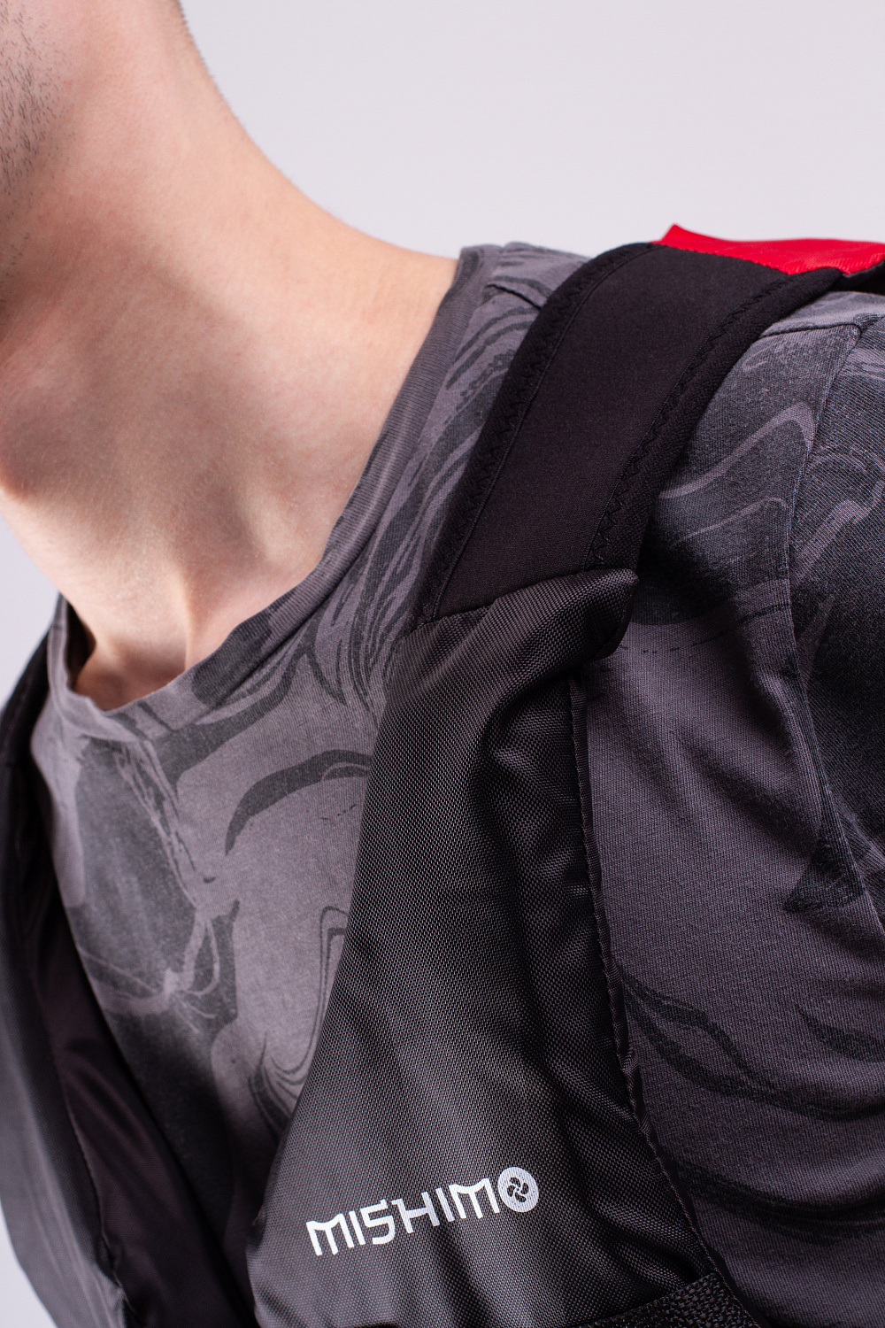 Жилет спасательный MISHIMO PRO Премиум качества Черно-красный в Ростове-на-Дону